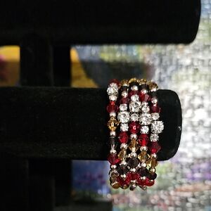 Elegant Multi-Color Beaded Bracelet